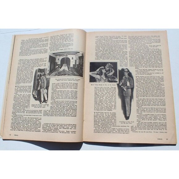 Liberty Then And Now Magazine Fall 1973 Marilyn Monroe Garbo Cary Grant Taylor - Picture 3 of 5